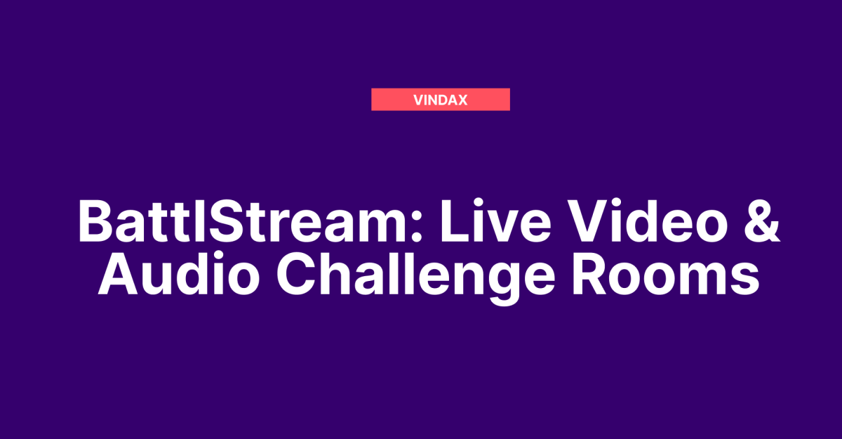 I will develop BattlStream: Live Video and Audio Challenge Rooms