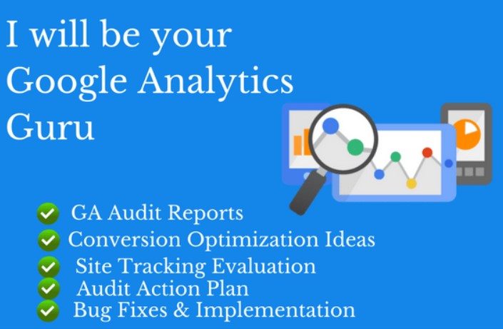 I will be your google analytics guru