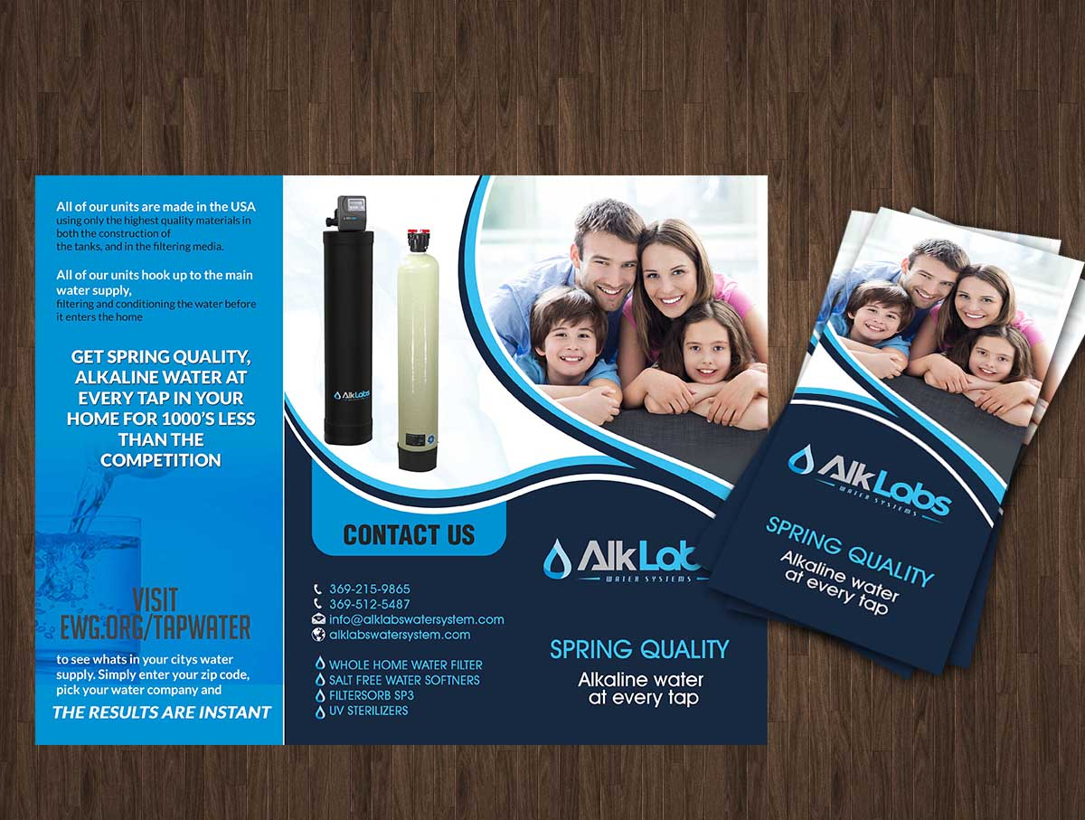 I will design a tri-fold brochure and roll-up banner with fast delivery