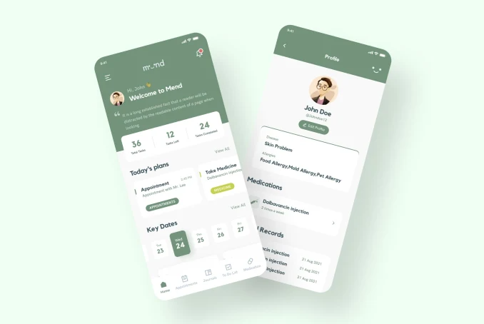 I will design mobile app UI UX