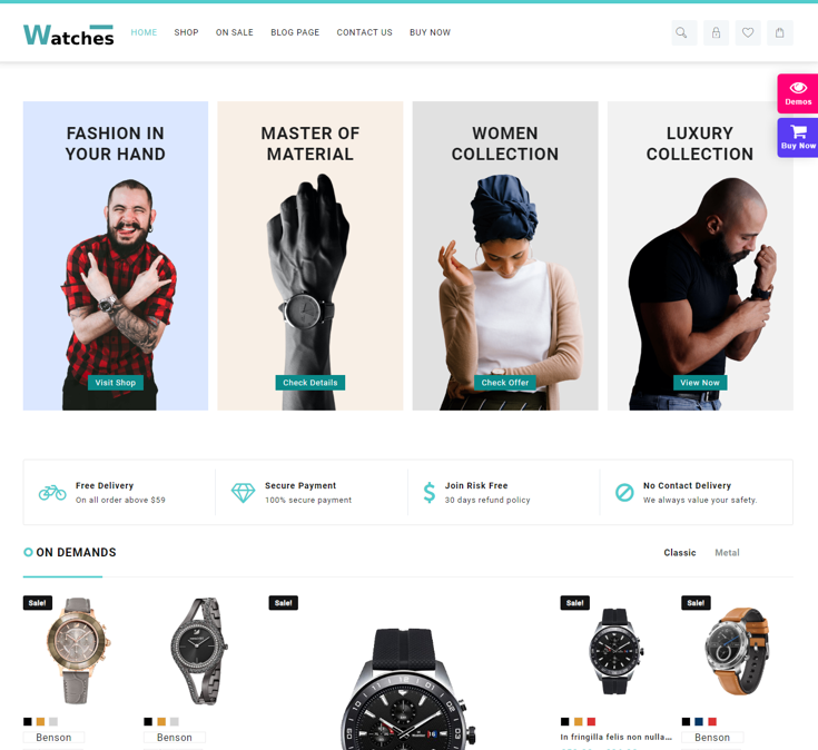 I will do creative design and development e commerce website