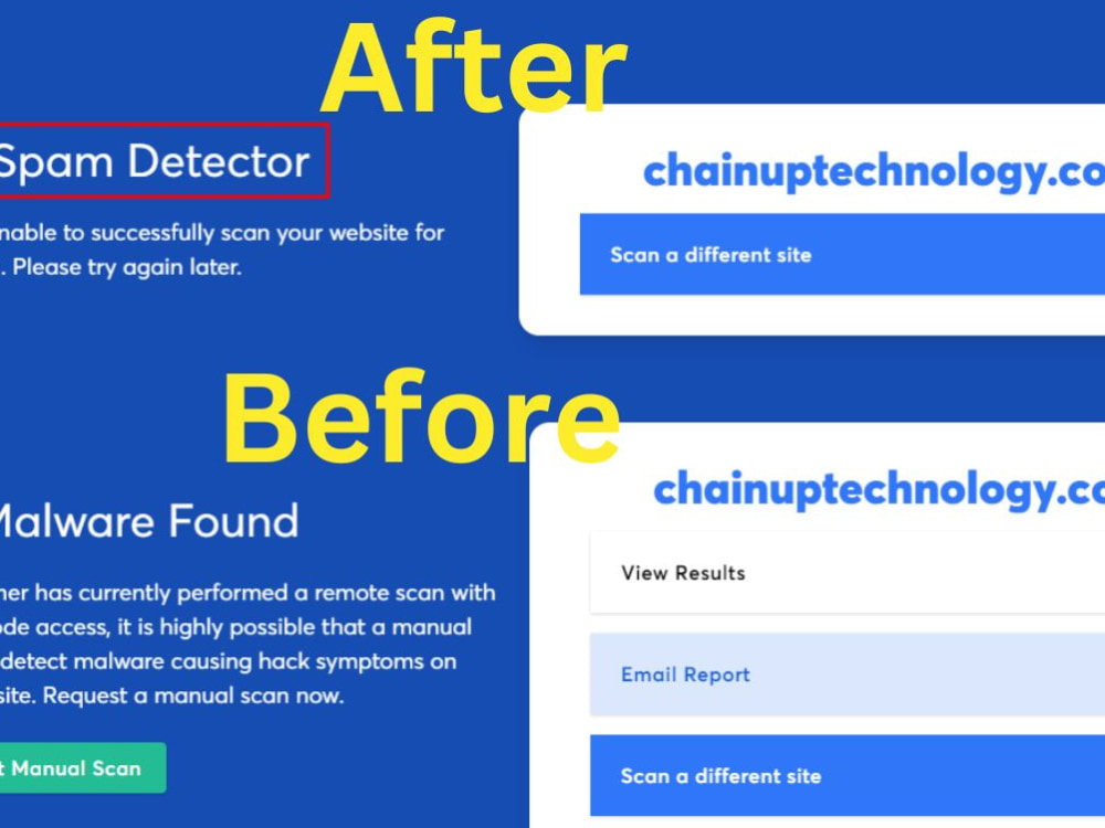 WordPress malware remove and website security