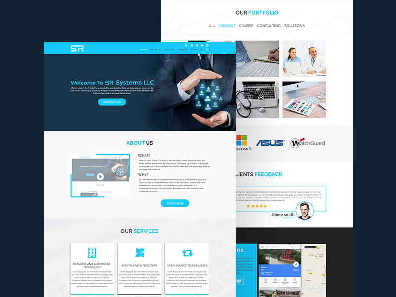 I will design a responsive wordpress website or wix website