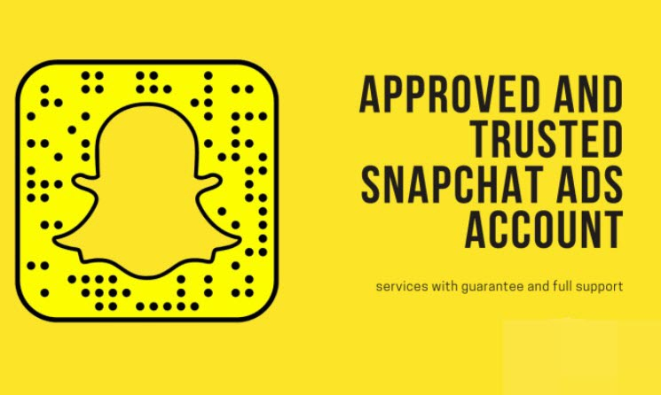 I will create an approved snapchat ads manager account