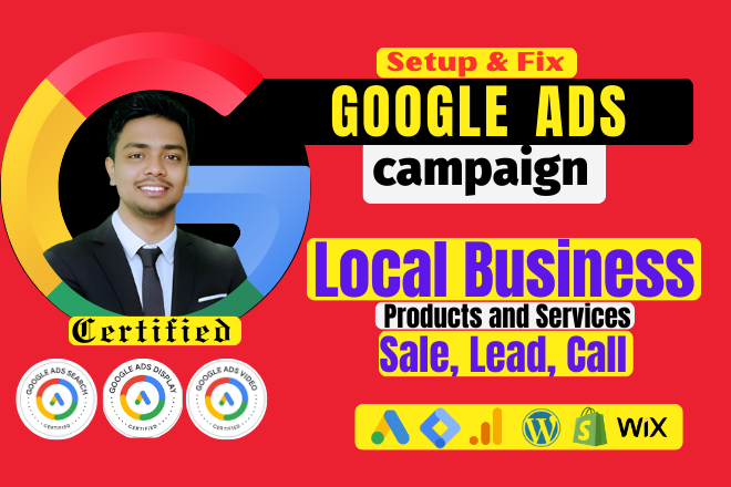 I will setup, manage, and optimize your Google ads, AdWords, PPC campaigns