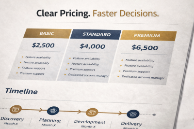 I will write and design a professional sales proposal that wins clients