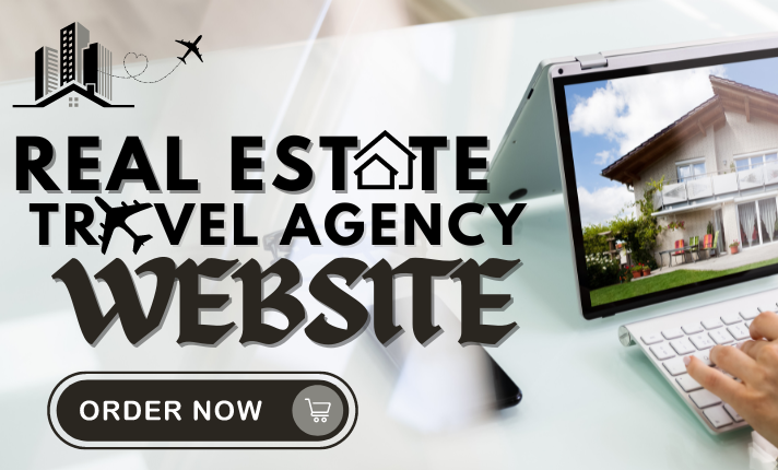 affiliate travel agency real estate website development with wordpress godaddy wix and squarespace