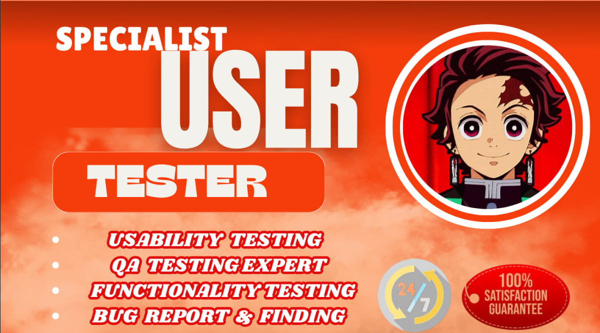 Do app testing, website testing and andriod user testing