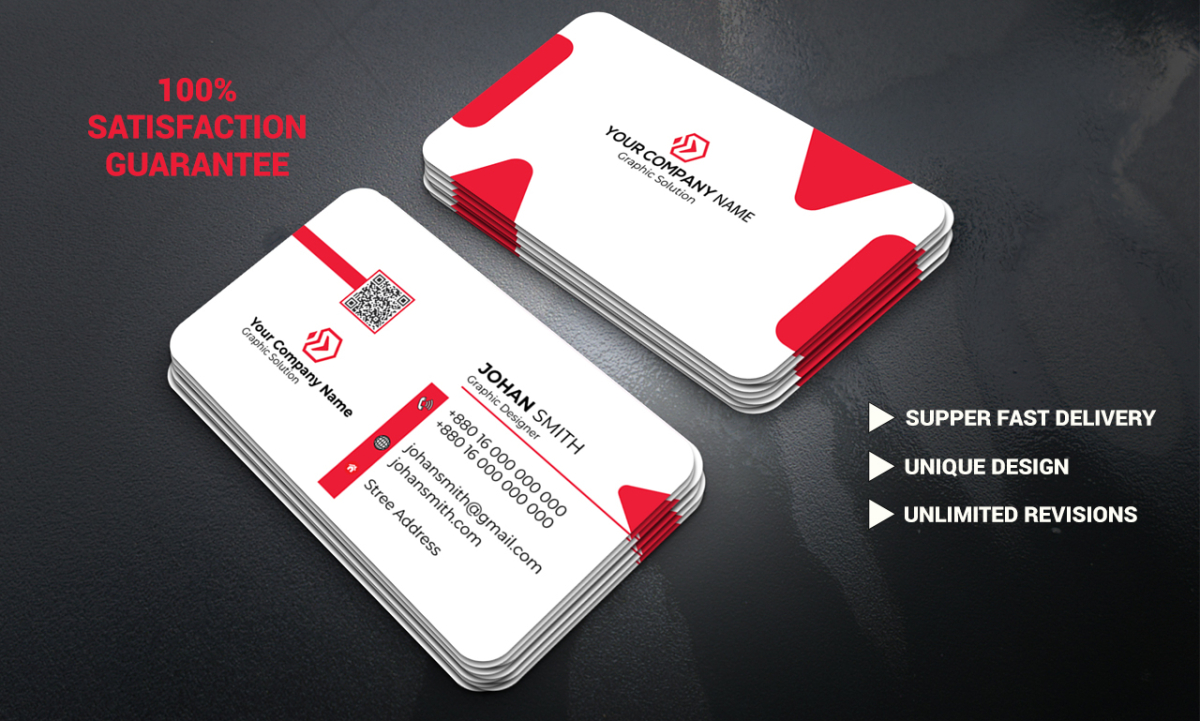 I will create professional business card design