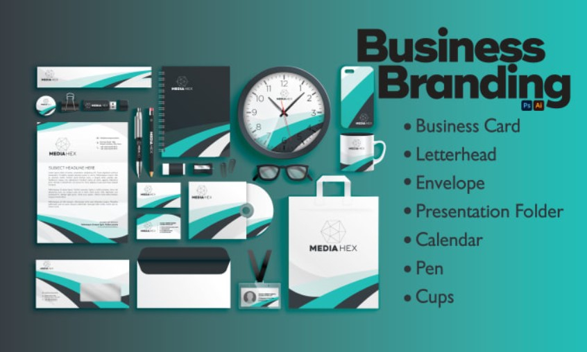 I will design a business logo and branding kit