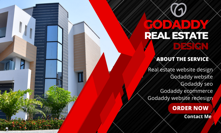 I will design godaddy real estate investor website with wix, worpress, squarespace