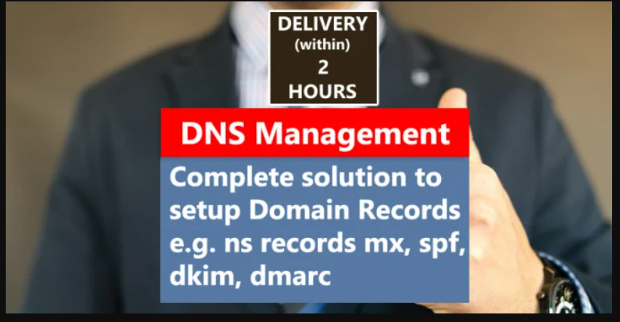 I will setup or fix a, cname, dns, mx, txt, dkim, spf, dmarc record