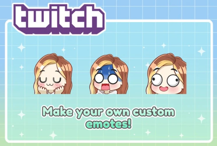 I will create animated emotes for your twitch channel