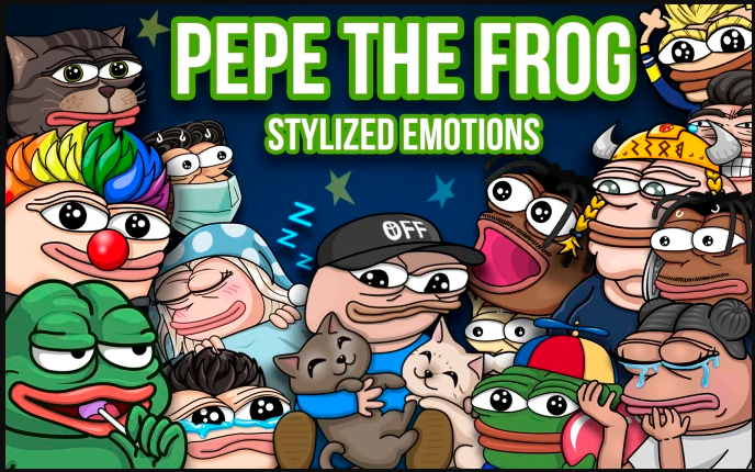 I will make amazing twitch emotes stylized as pepe the frog