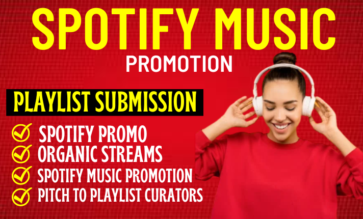 Do organic spotify music promotion and pitch track to playlist curators