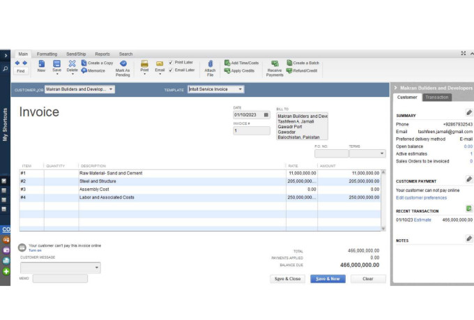 I will Set and Manage your Accounts on Quickbooks Online