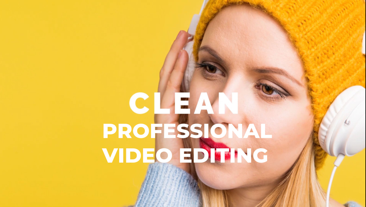 I will do professional video editing for you