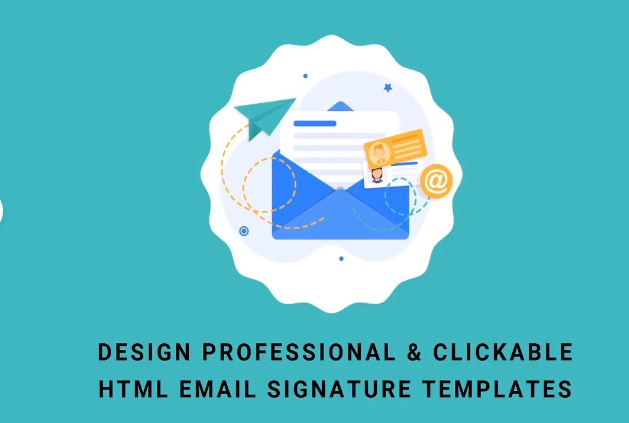 I will do professional, creative and clickable HTML email signature