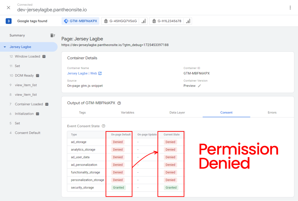 I will setup google consent mode v2, cookie consent banner v2, gdpr, ccpa via GTM