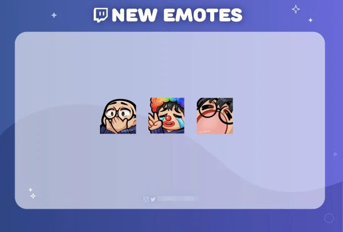 I will create cute custom emotes for your twitch or discord