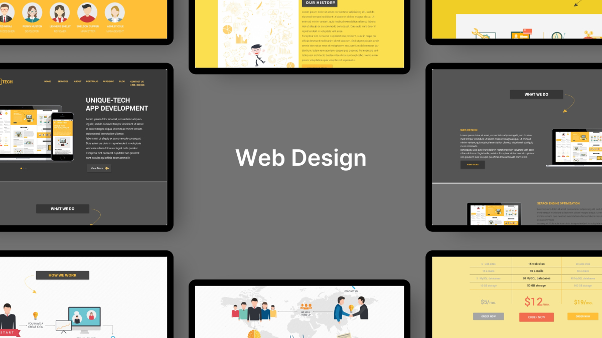 I will Design website and Mobile UI UX Design PSD.