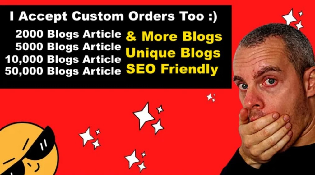 I will build wordpress blog site for any niche with 1000 article using gtp3 with SEO