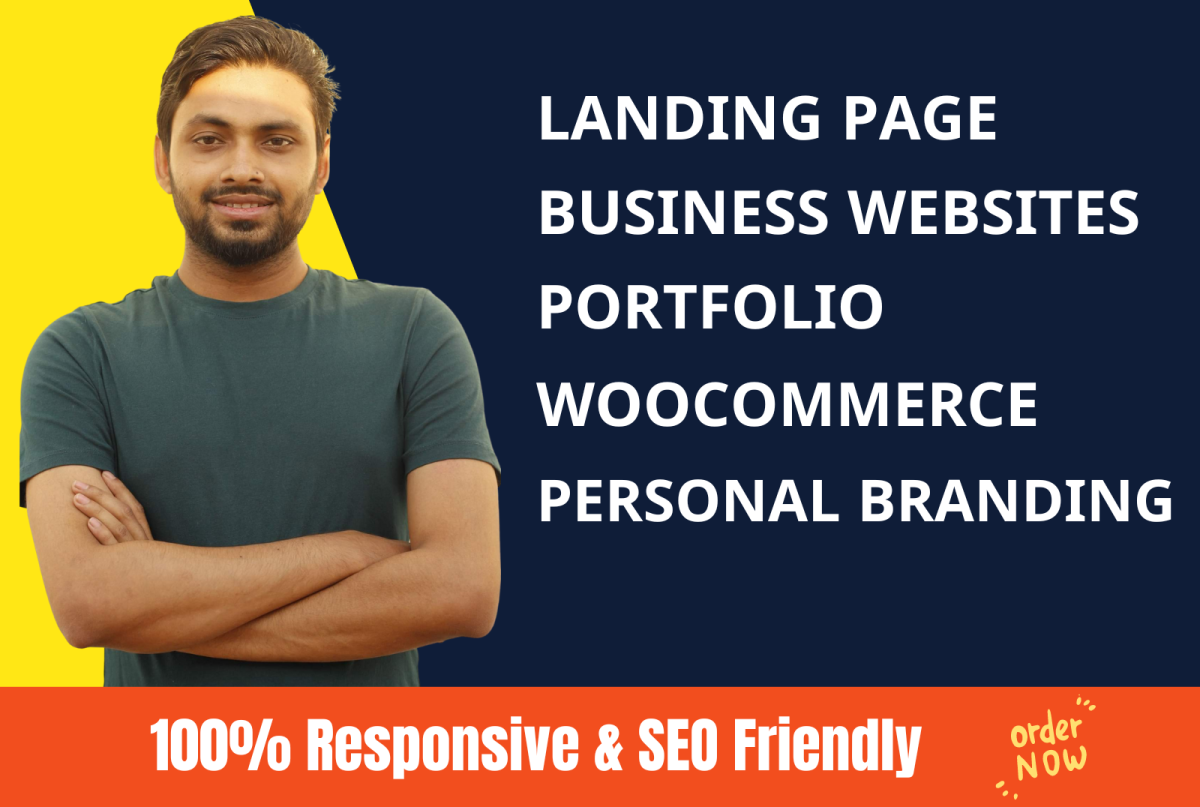 I will design WordPress landing page with Elementor and Elementor Pro