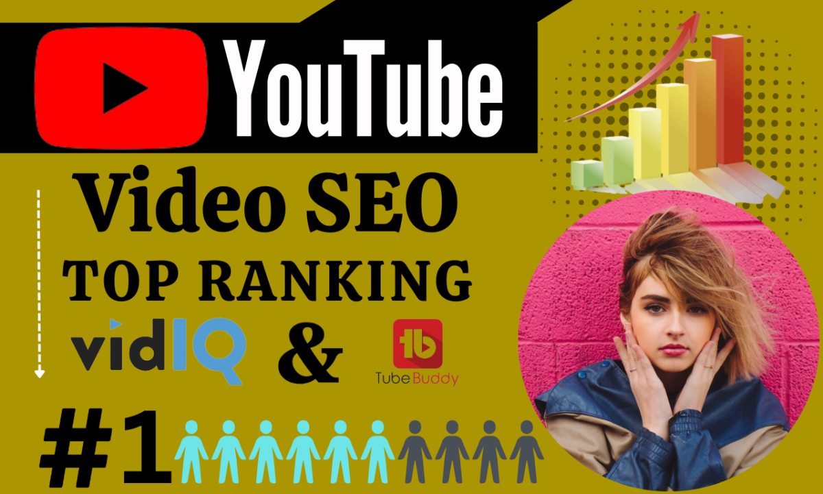 I Will Optimize Your YouTube Videos For best SEO Top Ranking.