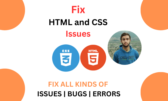 I will do HTML and CSS project