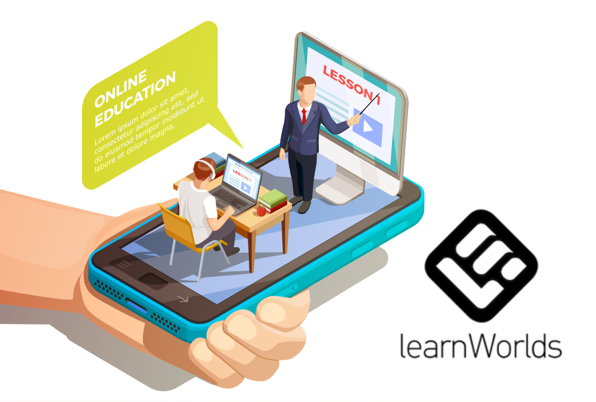 I will design online course website on learnworlds