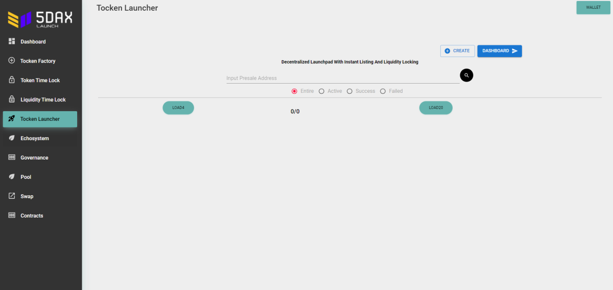 I will build EVM Token Launchpad for you