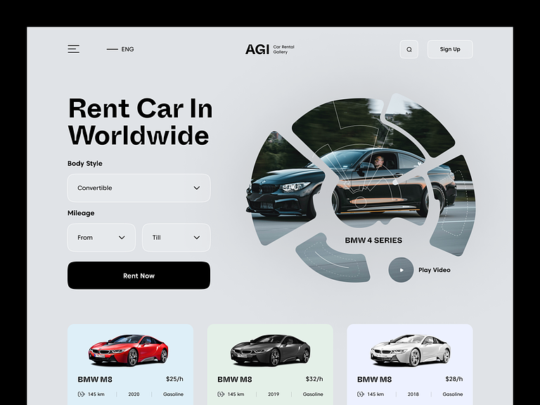 I will build a rental service website or an online booking website