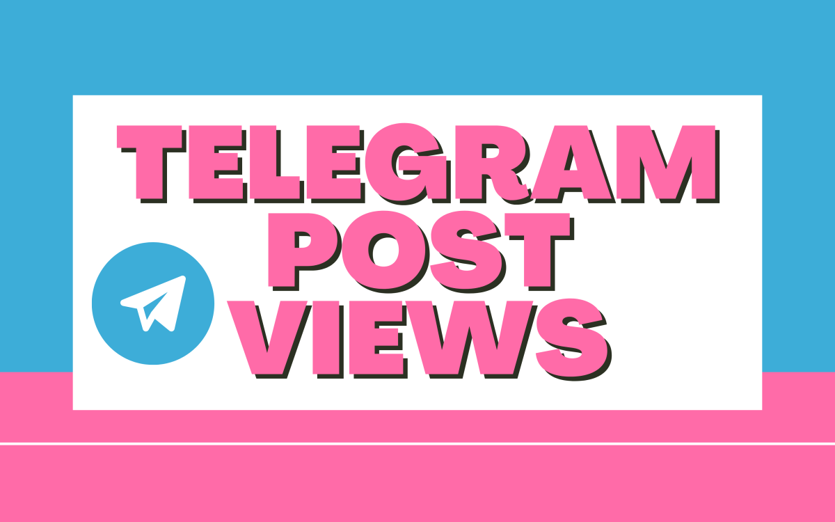 1000 views of posts on Telegram