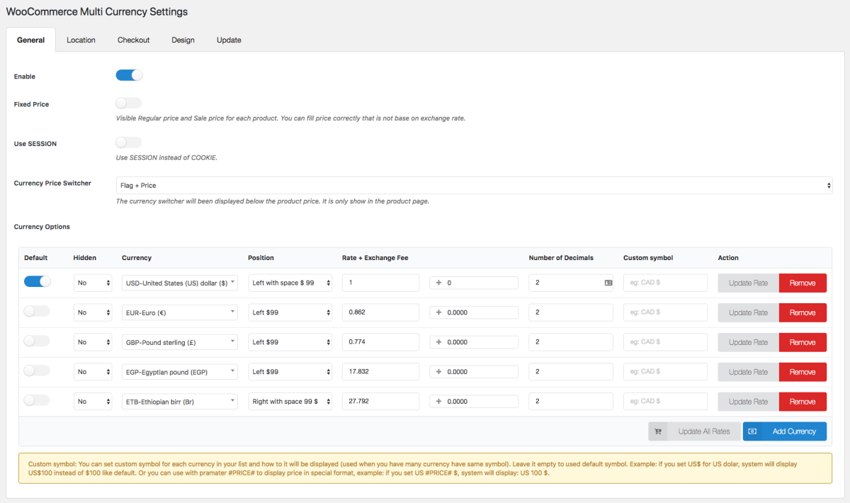 I will build WooCommerce Multi Currency - Currency Switcher