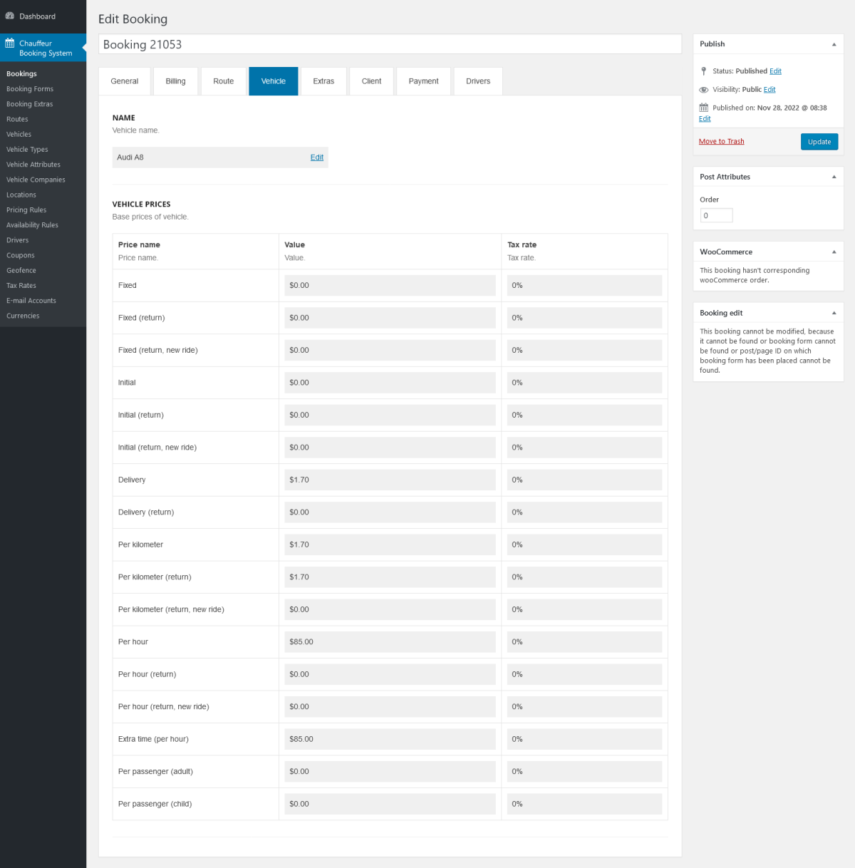 I will develop Chauffeur Taxi Booking System for WordPress