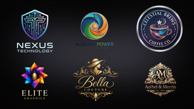 I will design a modern minimalist logo for your premium brand.