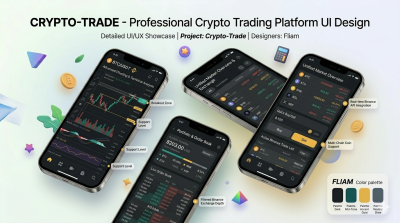I will design high end minimalist mobile app UI UX