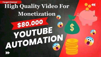 I will create a YouTube cash cow channel for profitable making 