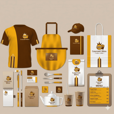 I will create a complete brand identity with logo and brand guidelines