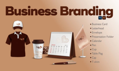 I will design a business logo and branding kit