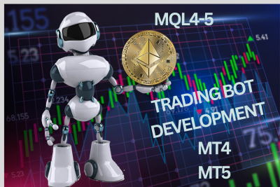 I will Create a trading bot that automate your crypto trade, mt4&amp;5, mql5 algotest trading bot 