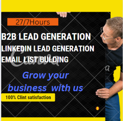 I Will Do Targeted B2B Lead Generation And Prospect List Building