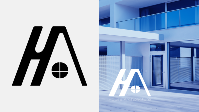 modern minimalist business logo design