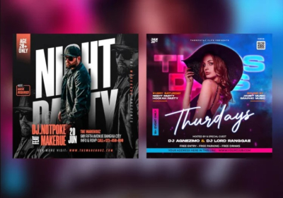 I will design a concert, nightclub, birthday, event or party flyer