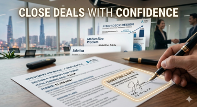 I will write and design a professional sales proposal that wins clients