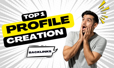 I will create 101 high authority profile creation backlinks for SEO ranking boost 2025