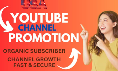 Do organic usa youtube channel promotion, usa YouTube video promotion to usa audience