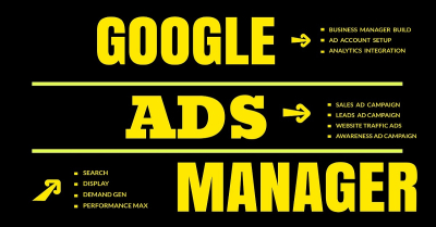 Google ads manager and ppc video ads expert