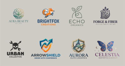 I will design a modern minimalist logo for your premium brand.