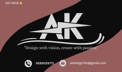  I will do logo design &amp; business card design with Photoshop, Illustrator, Figma, &amp; Canva. 